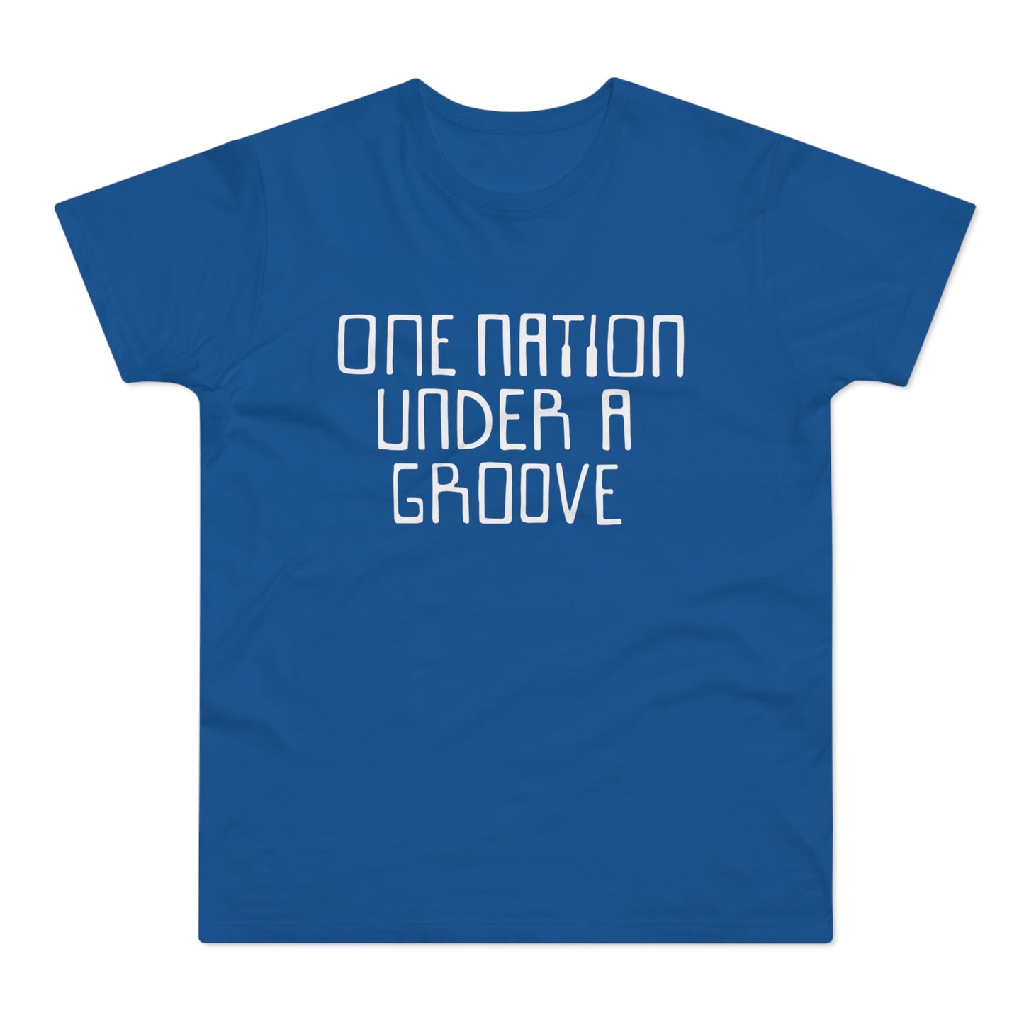 One Nation Under A Groove T Shirt (Standaard Gewicht)