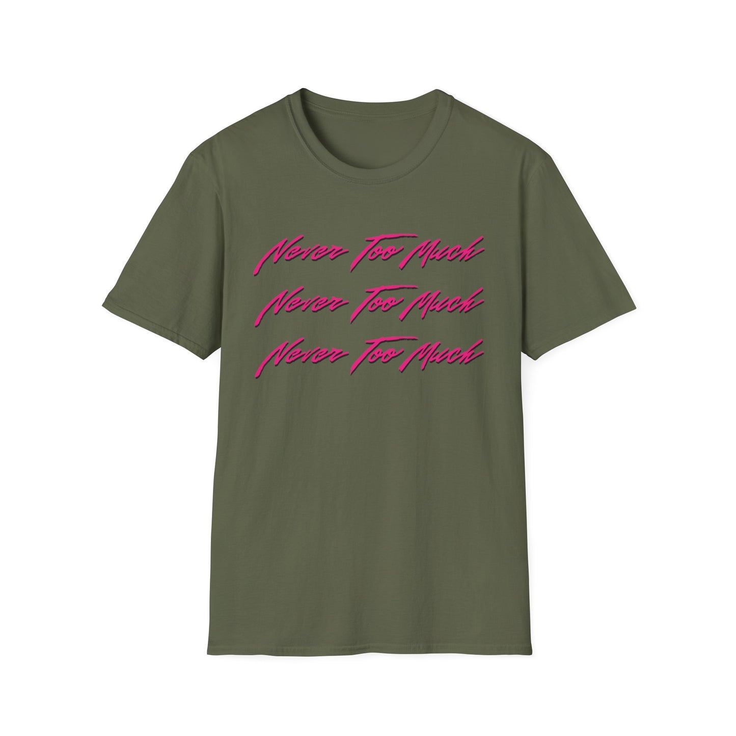 Never Too Much Luther Vandross T Shirt – Lichtgewicht