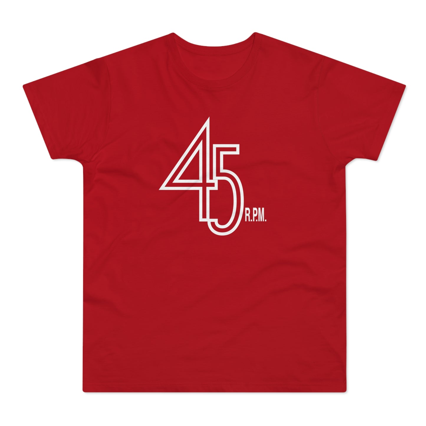 45 RPM T Shirt (Standaard Gewicht)