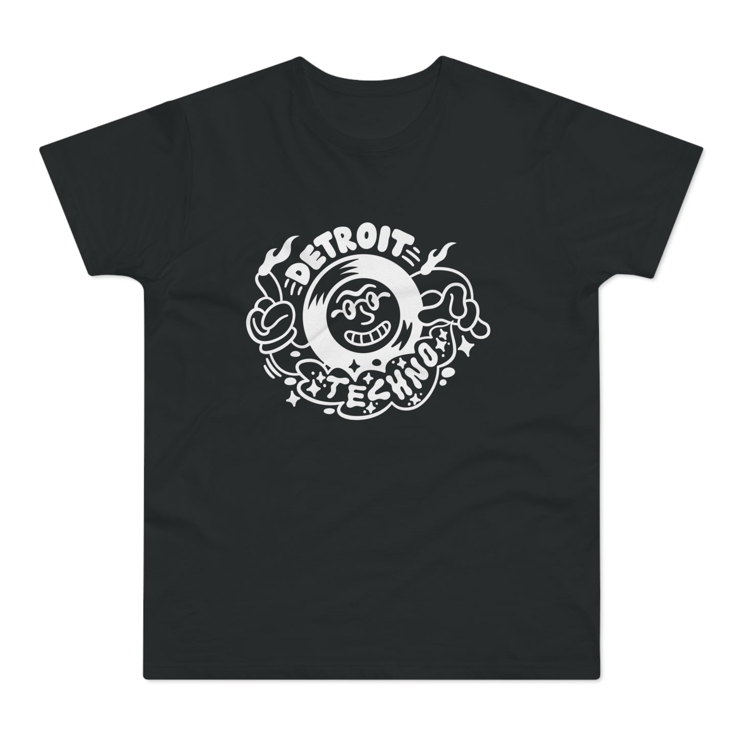 Detroit Techno 2 T Shirt (Standaard Gewicht)