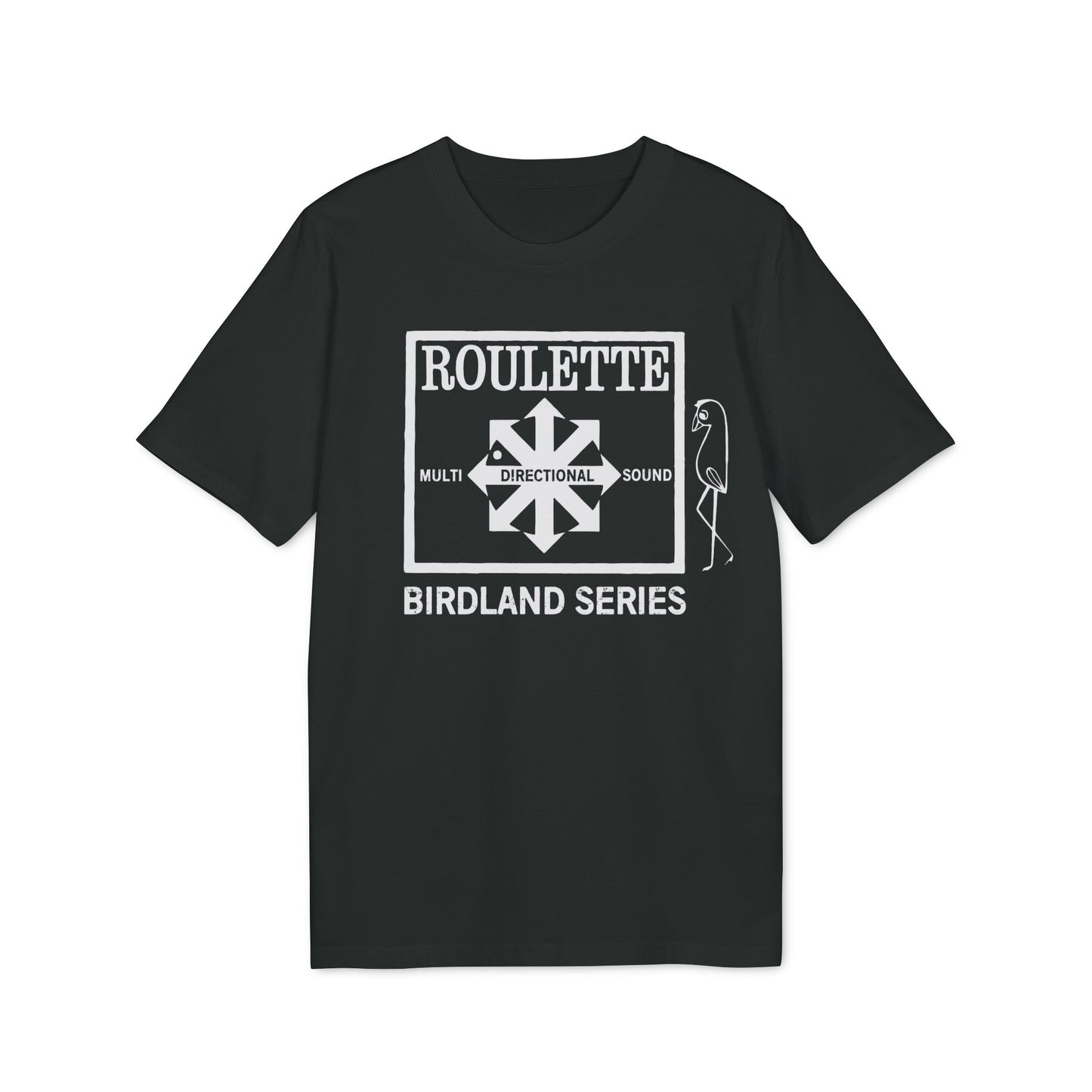 Roulette Records Birdland Series T Shirt (Premium Biologisch)