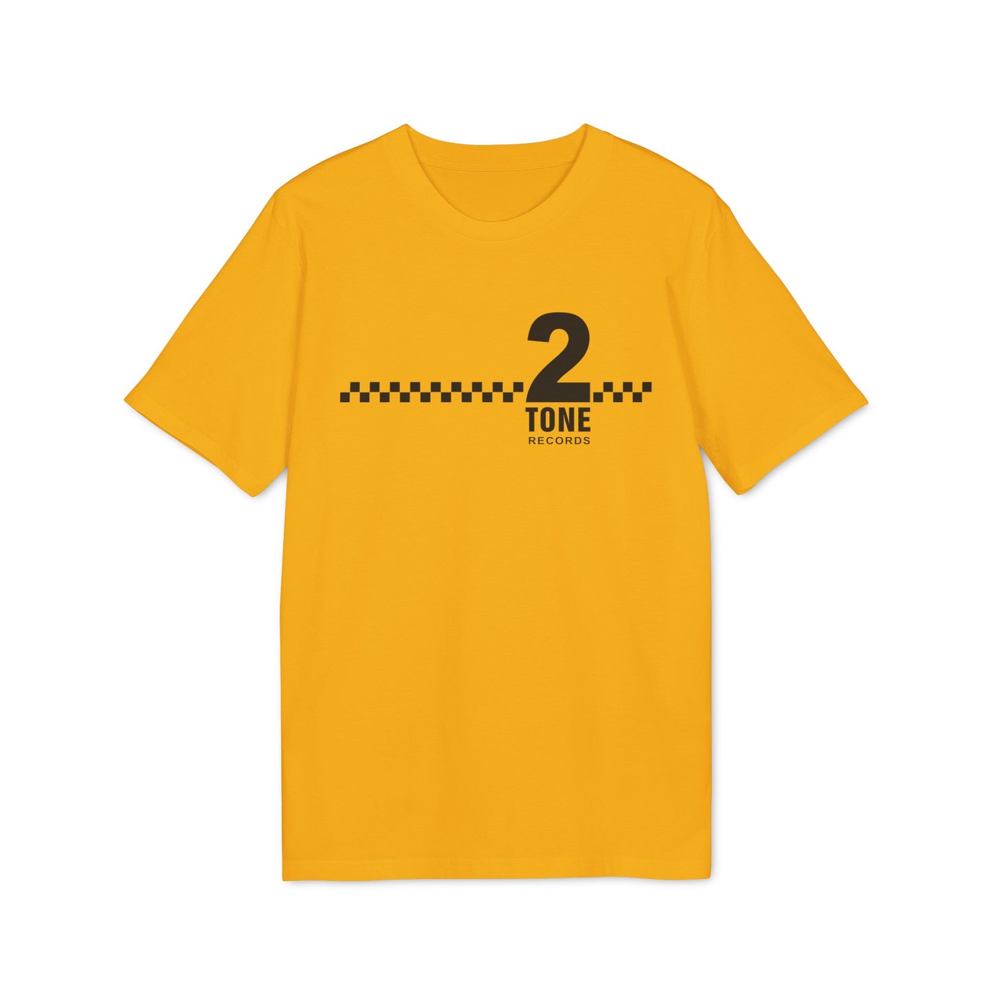 2 Tone Checks T Shirt (Premium Biologisch)