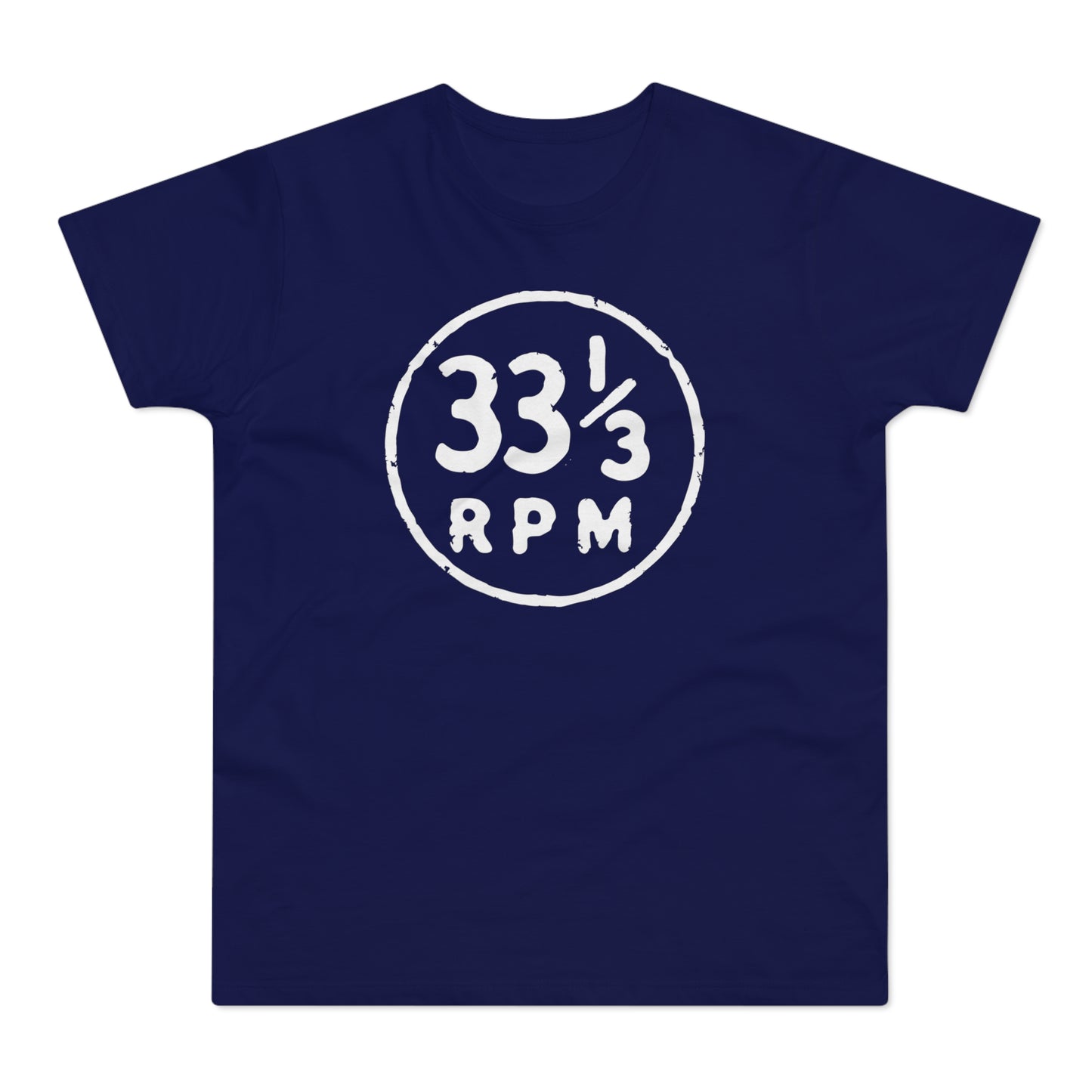 33 1/3 RPM T Shirt (Standaard Gewicht)