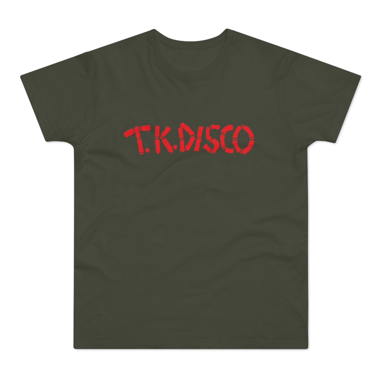 TK Disco Records T Shirt (Standaard Gewicht)