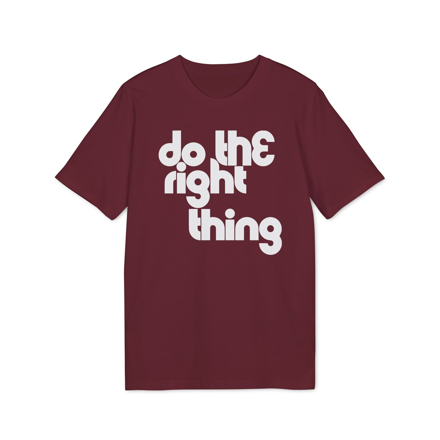 Do The Right Thing T Shirt (Premium Biologisch)