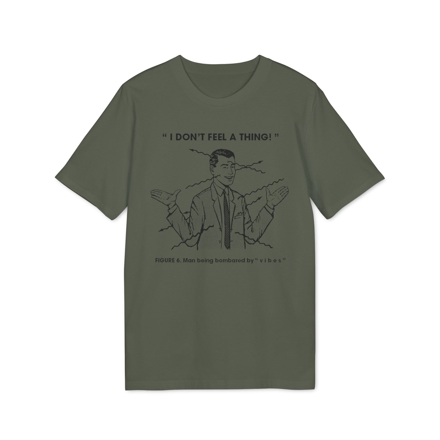 Bombarded By Vibes T Shirt (Premium Biologisch)