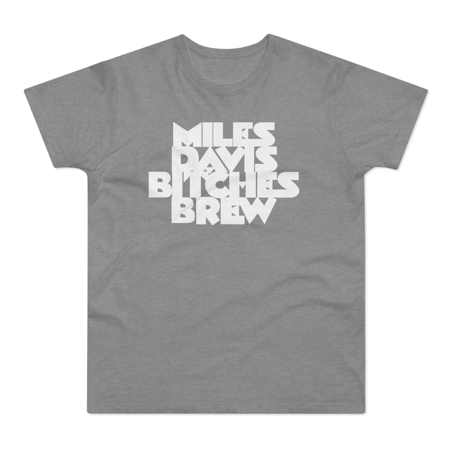 Bitches Brew Miles Davis T Shirt (Standaard Gewicht)