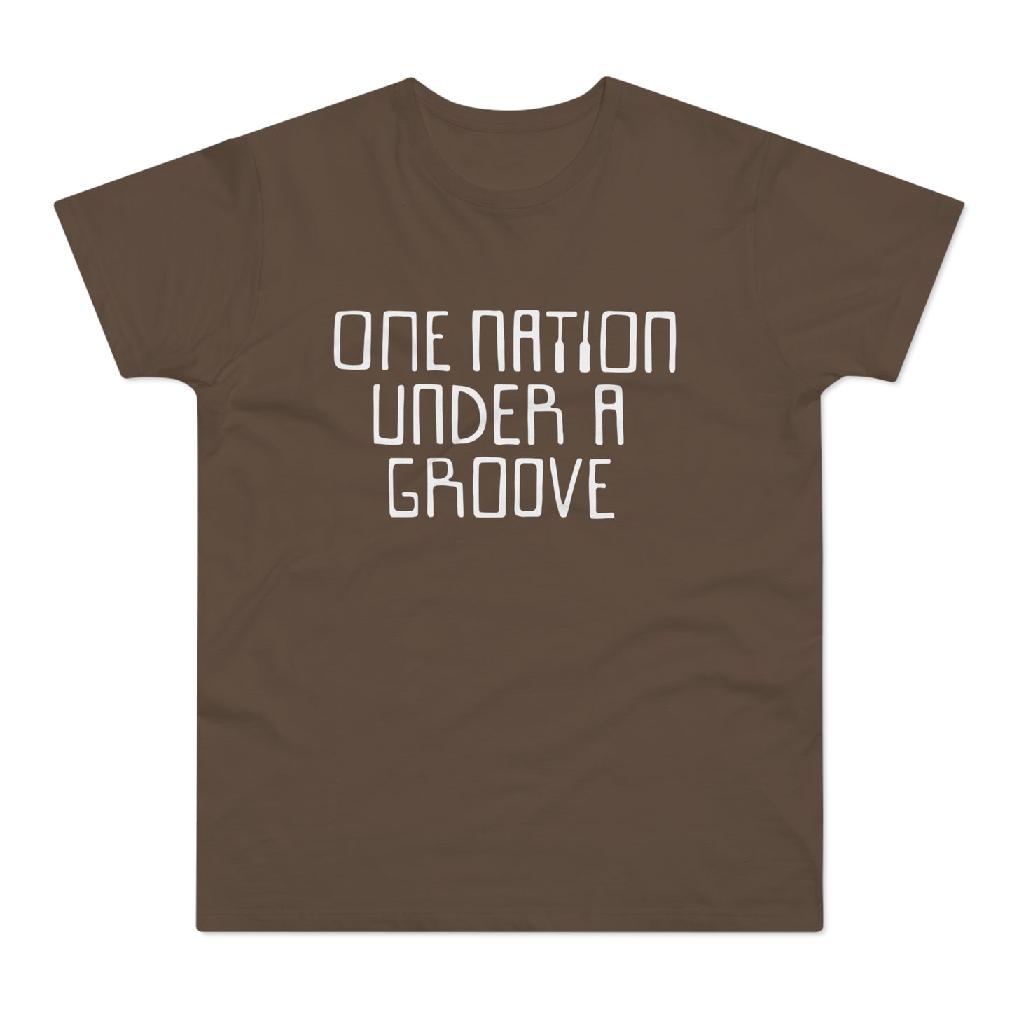 One Nation Under A Groove T Shirt (Standaard Gewicht)