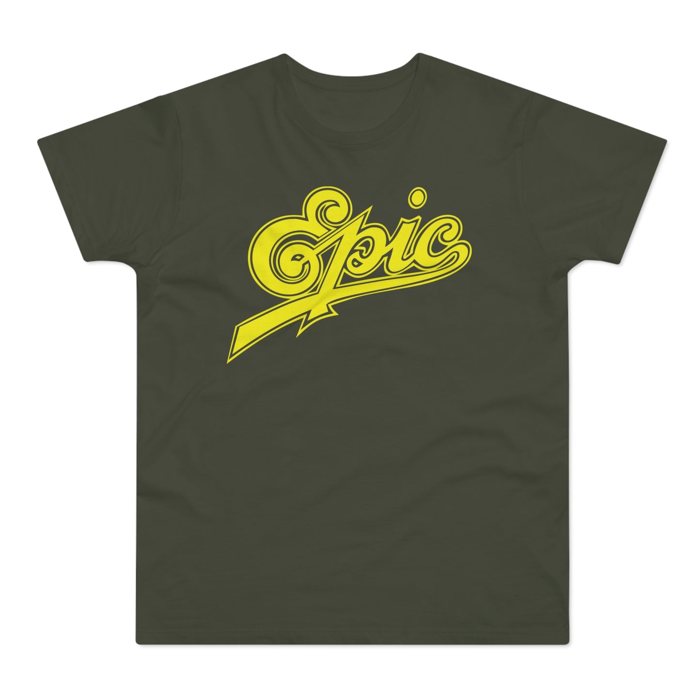 Epic Records T Shirt (Standaard Gewicht)