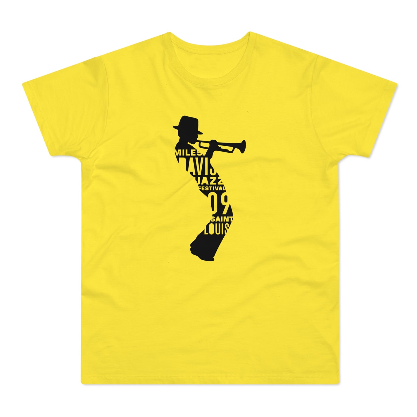 Miles Davis T Shirt (Standaard Gewicht) Design 2