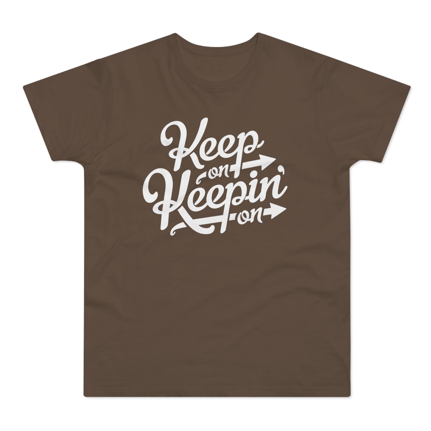Keep On Keepin' On T Shirt (Standaard Gewicht)
