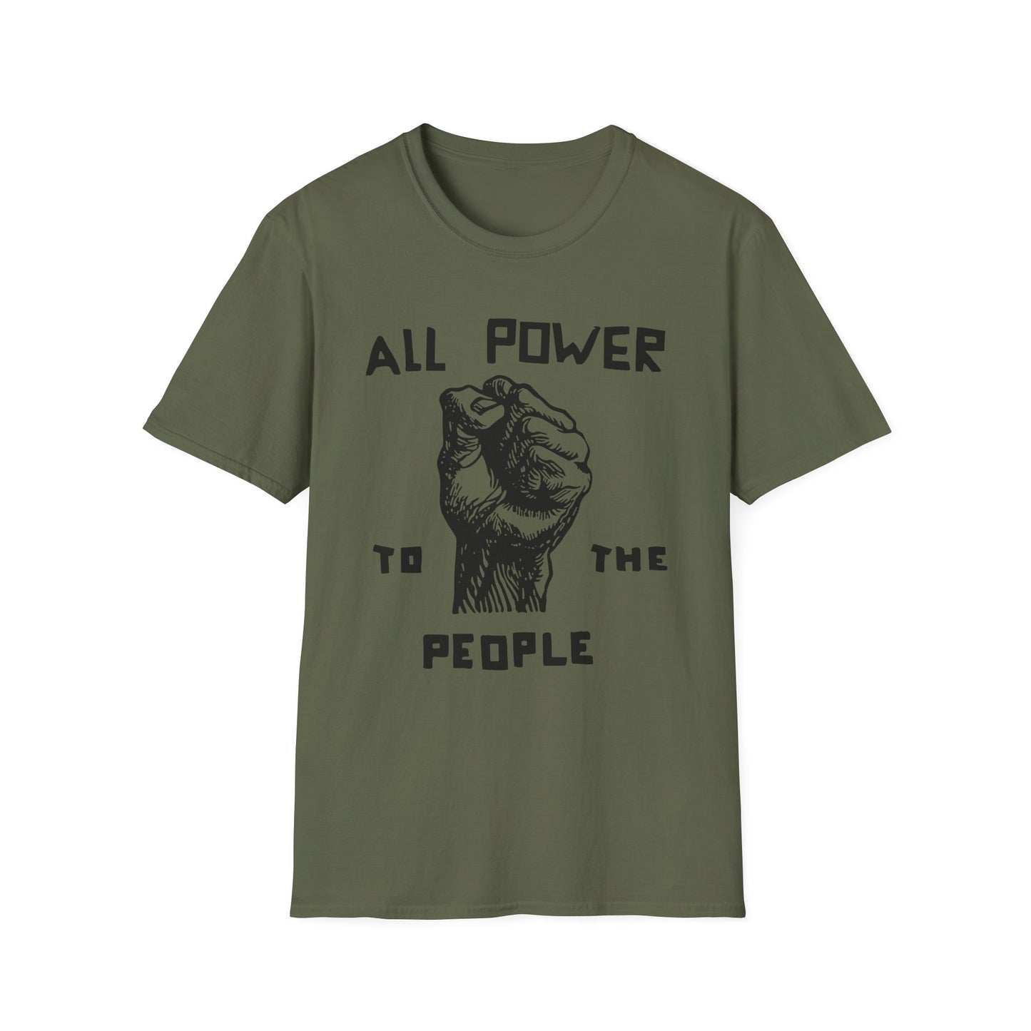 All Power To The People T Shirt – Lichtgewicht