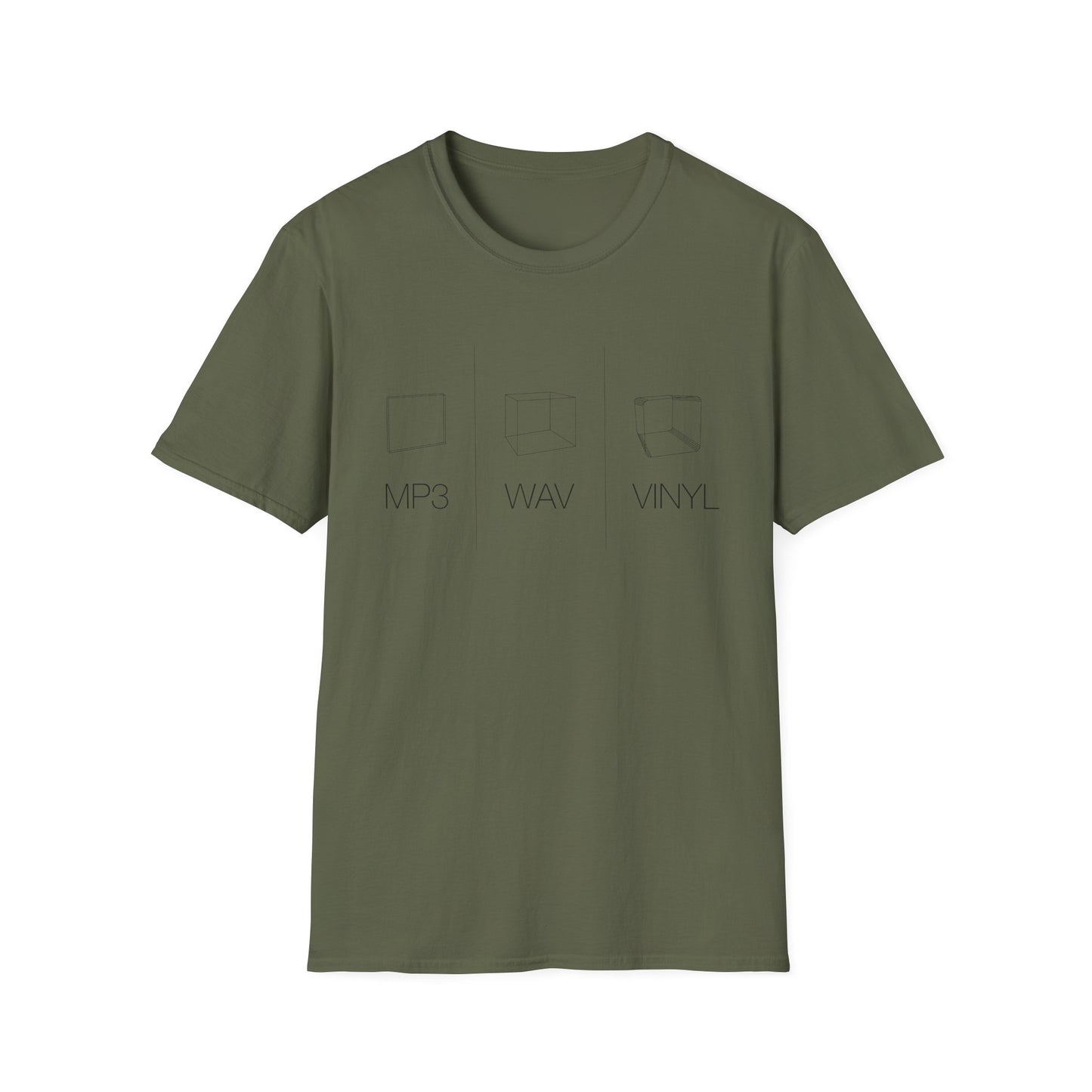MP3 | WAV | VINYL T Shirt – Lichtgewicht