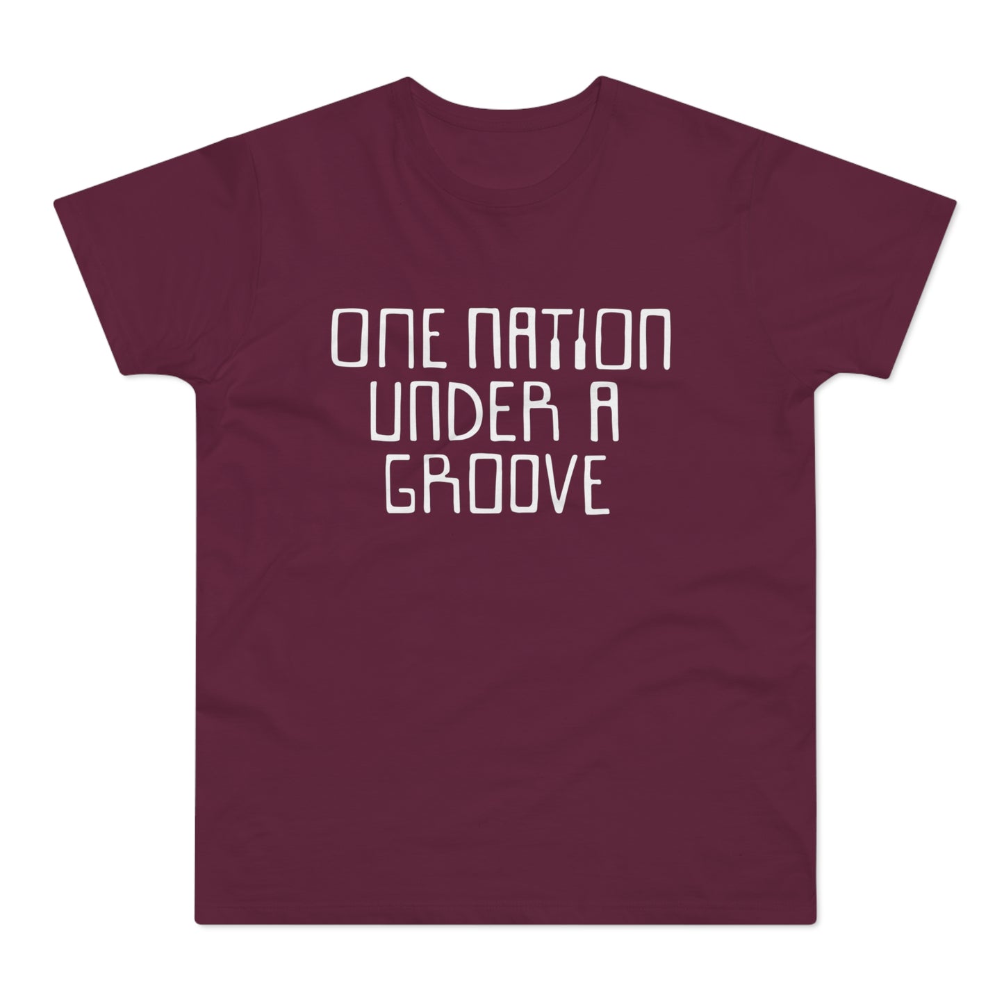 One Nation Under A Groove T Shirt (Standaard Gewicht)