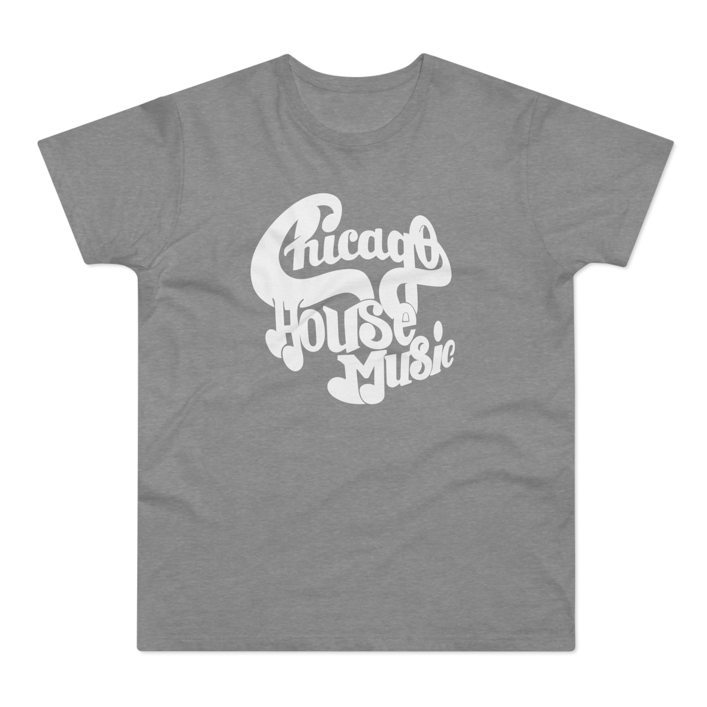 Chicago House Music T Shirt (Standaard Gewicht)