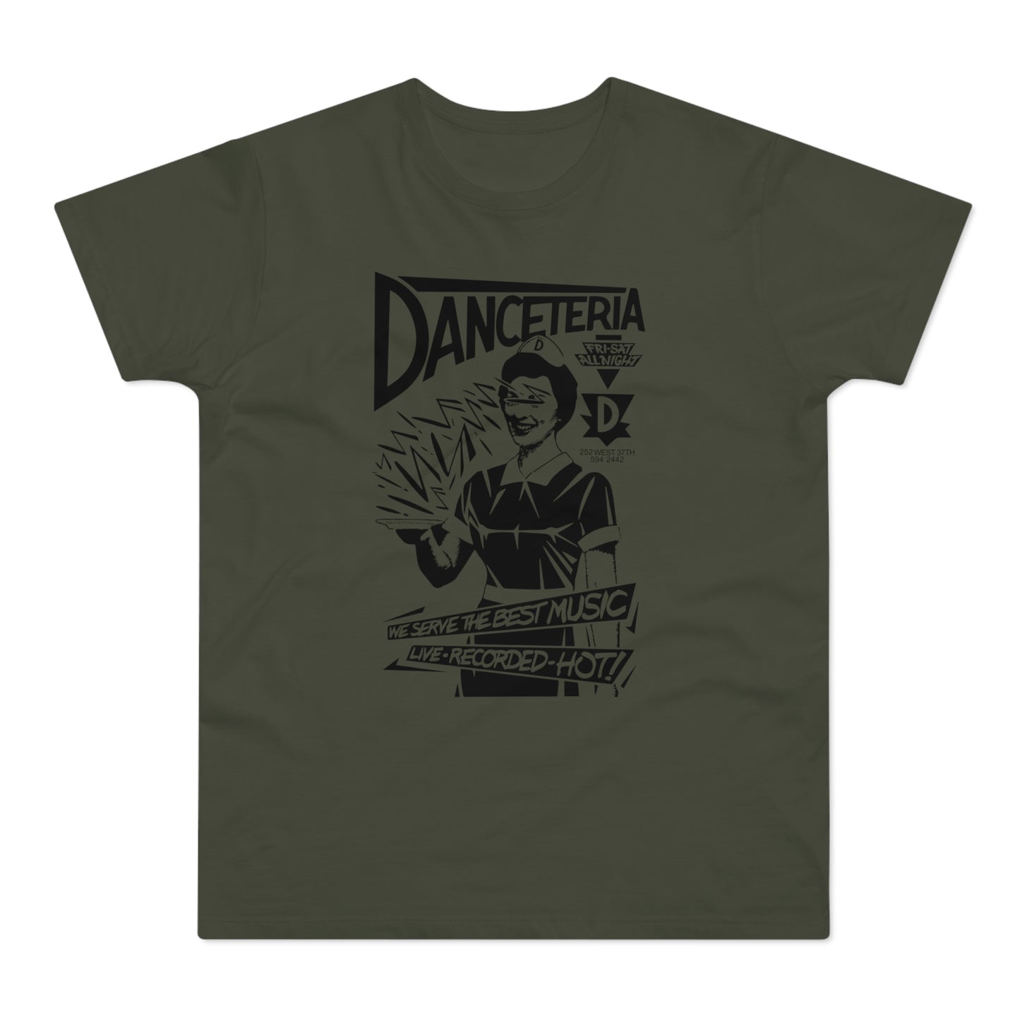 Danceteria NYC T Shirt (Standaard Gewicht)