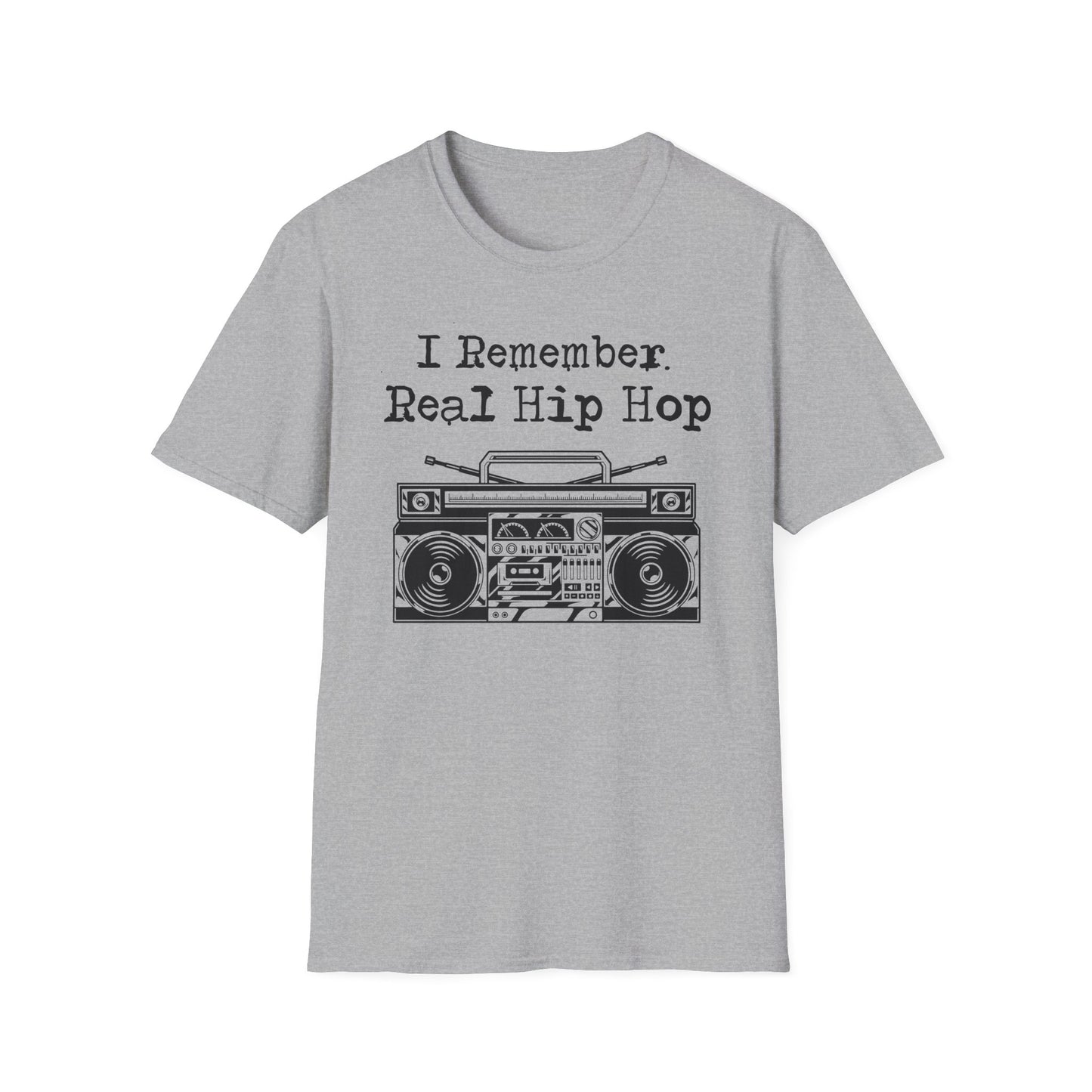 I Remember Real Hip Hop T Shirt
