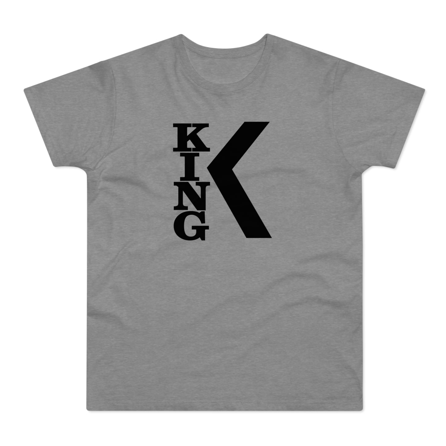King Records K T Shirt (Standaard Gewicht)