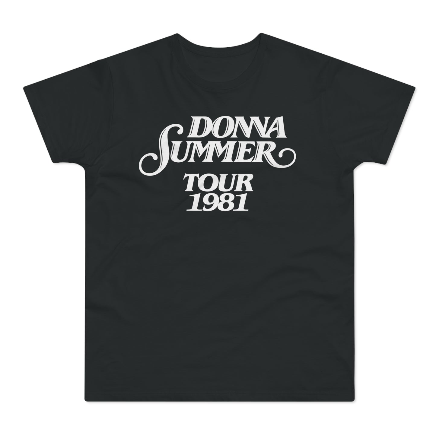 Donna Summer Tour 1981 T Shirt (Standaard Gewicht)