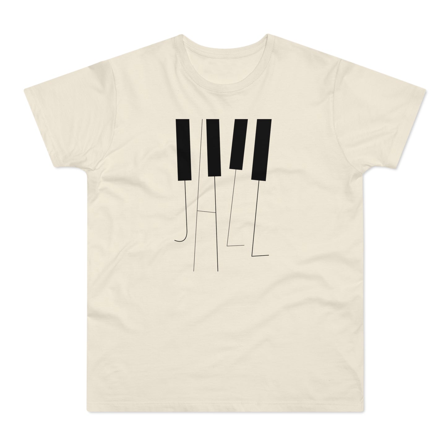 Jazz Keys T Shirt (Standaard Gewicht)