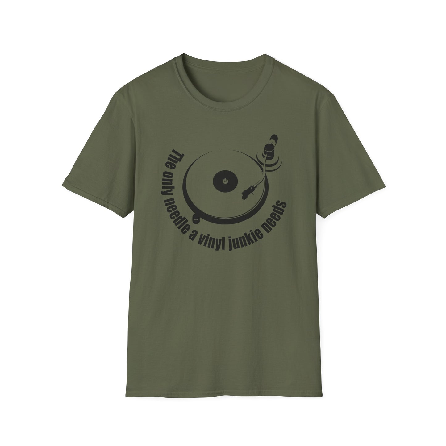 The Only Needle A Vinyl Junkie Needs T Shirt – Lichtgewicht