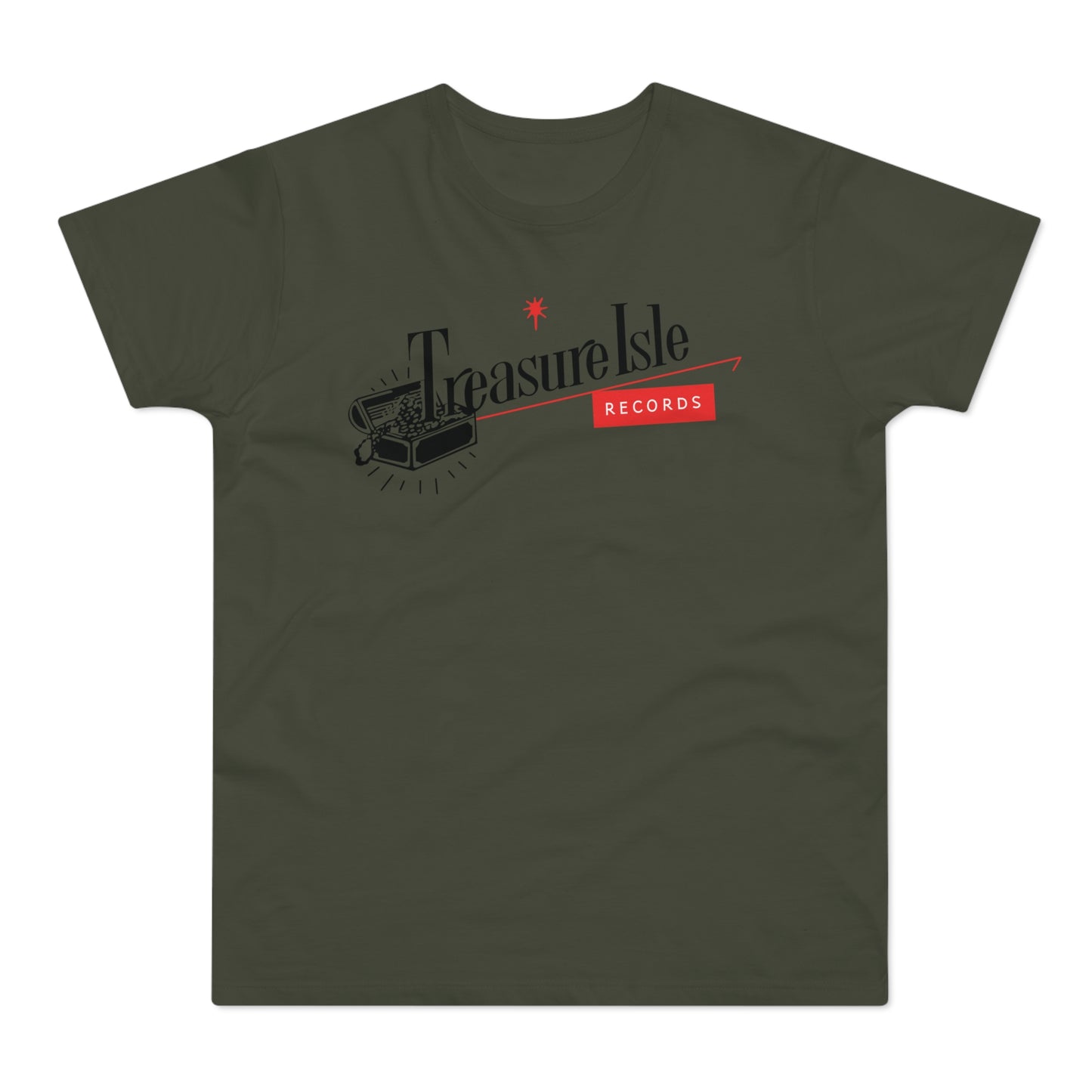 Treasure Isle Records T Shirt (Standaard Gewicht)