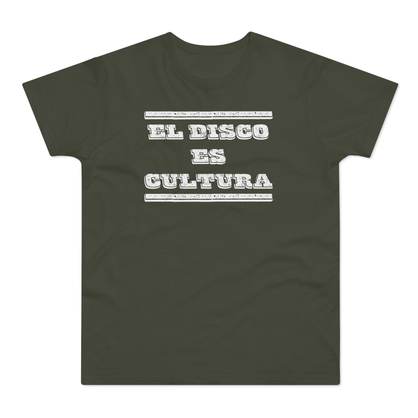 El Disco Es Cultura T Shirt (Standaard Gewicht)