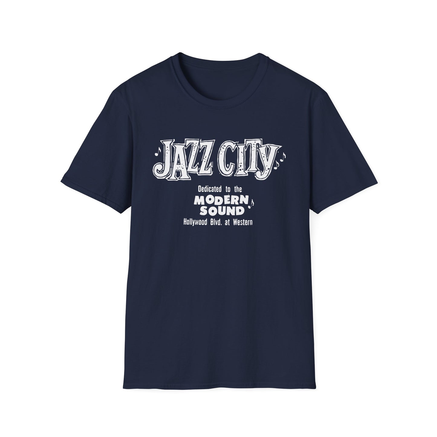 Jazz City T Shirt – Lichtgewicht LA Jazz Club