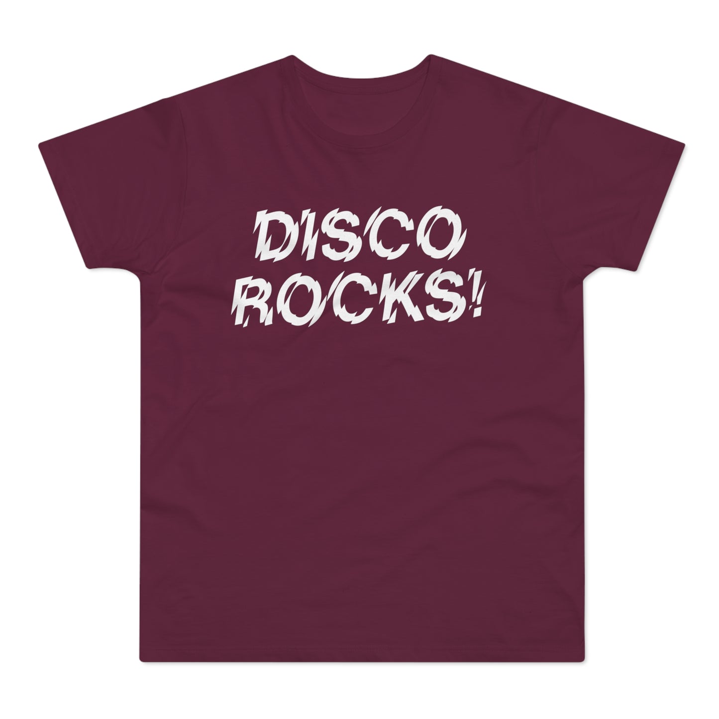 Disco Rocks! T Shirt (Standaard Gewicht)