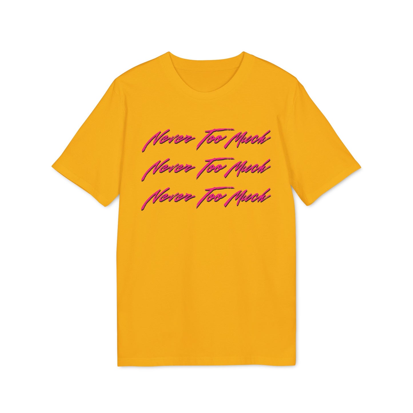 Never Too Much Luther Vandross T Shirt (Premium Biologisch)