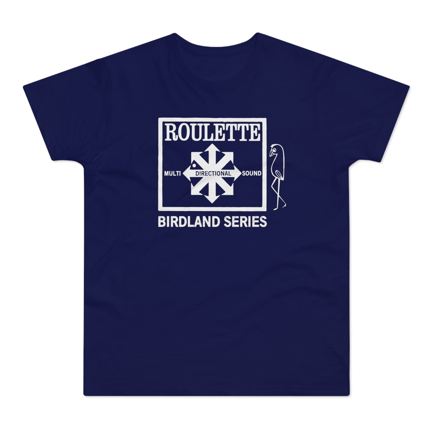 Roulette Records Birdland Series T Shirt (Standaard Gewicht)