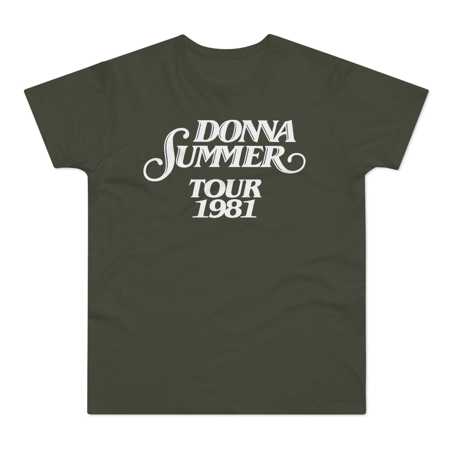 Donna Summer Tour 1981 T Shirt (Standaard Gewicht)