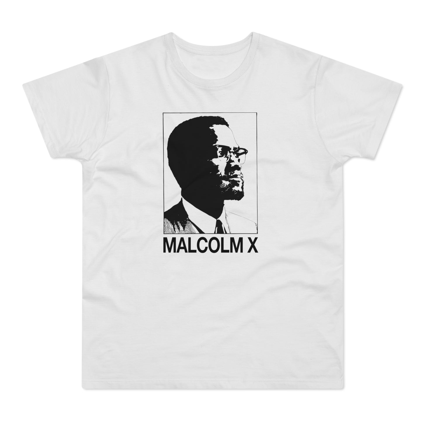 Malcolm X T Shirt (Standaard Gewicht)