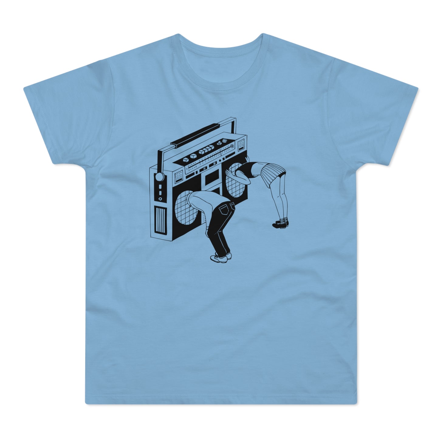 Ghetto Blaster T Shirt (Standaard Gewicht)