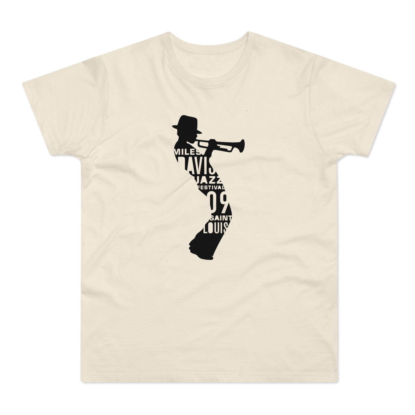 Miles Davis T Shirt (Standaard Gewicht) Design 2
