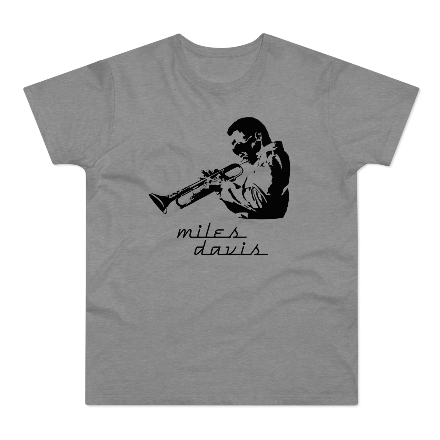 Miles Davis T Shirt (Standaard Gewicht)