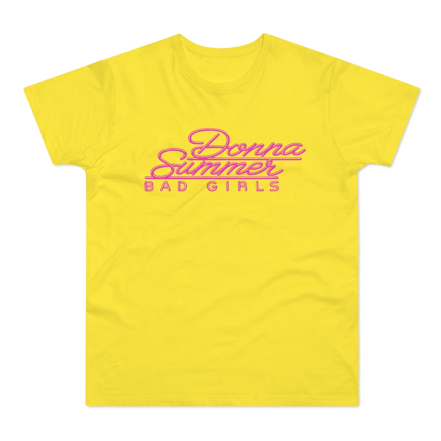 Donna Summer Bad Girls T Shirt (Standaard Gewicht)