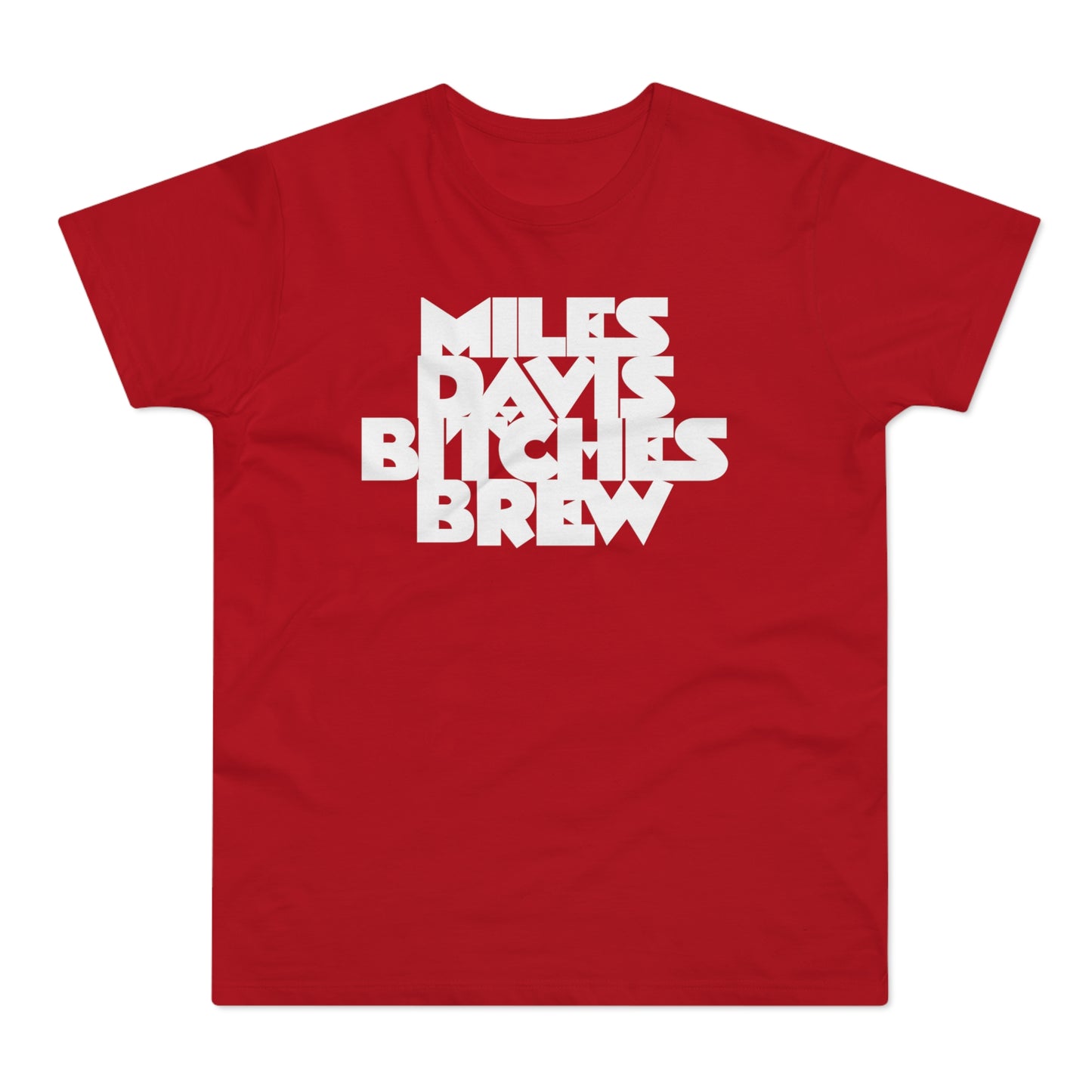 Bitches Brew Miles Davis T Shirt (Standaard Gewicht)