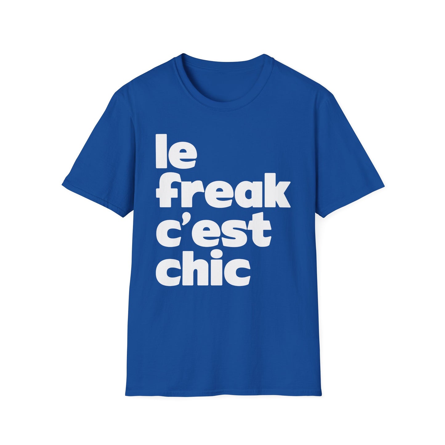 Chic Le Freak Lyrics T Shirt – Lichtgewicht