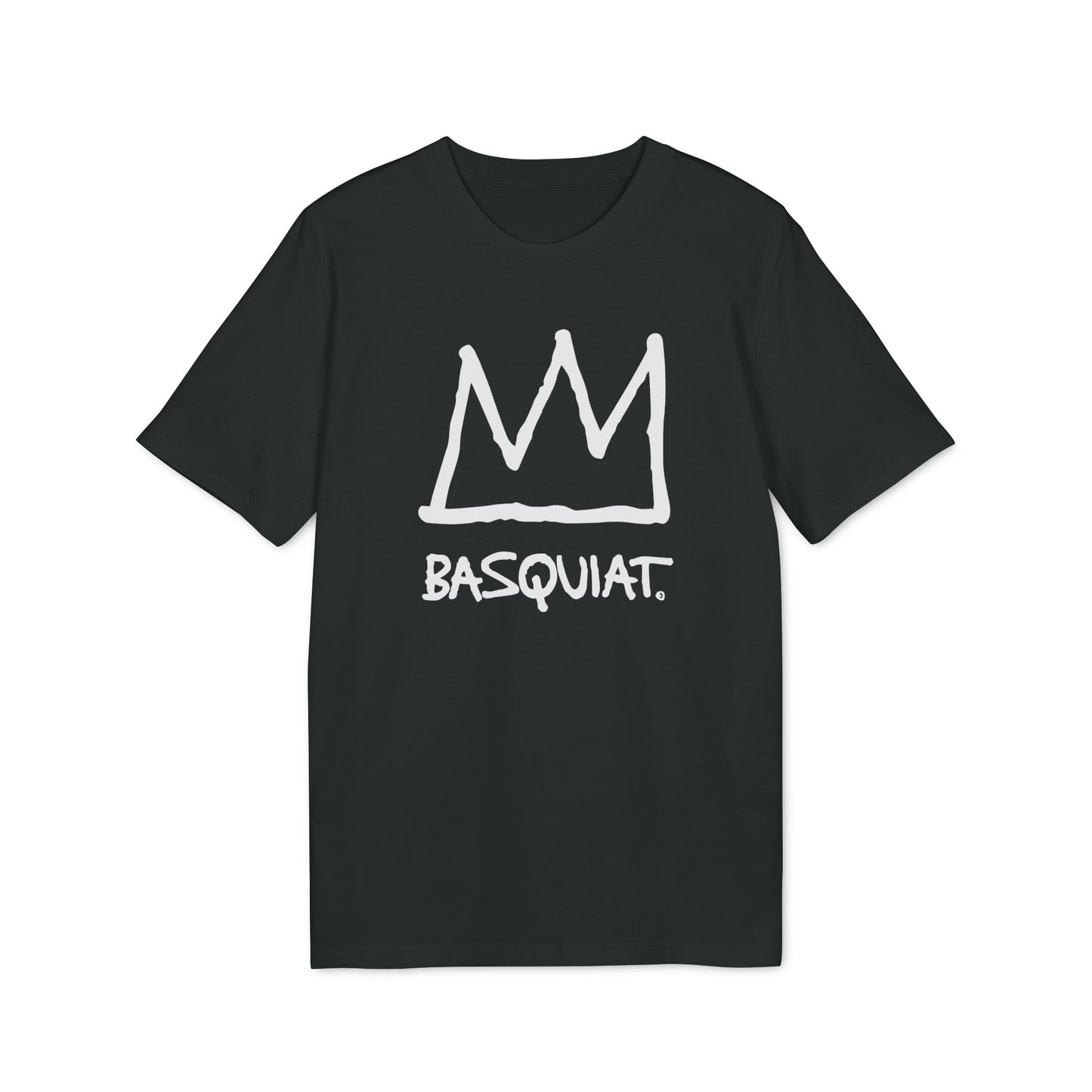Jean Michel Basquiat Crown Logo T Shirt (Premium Biologisch)