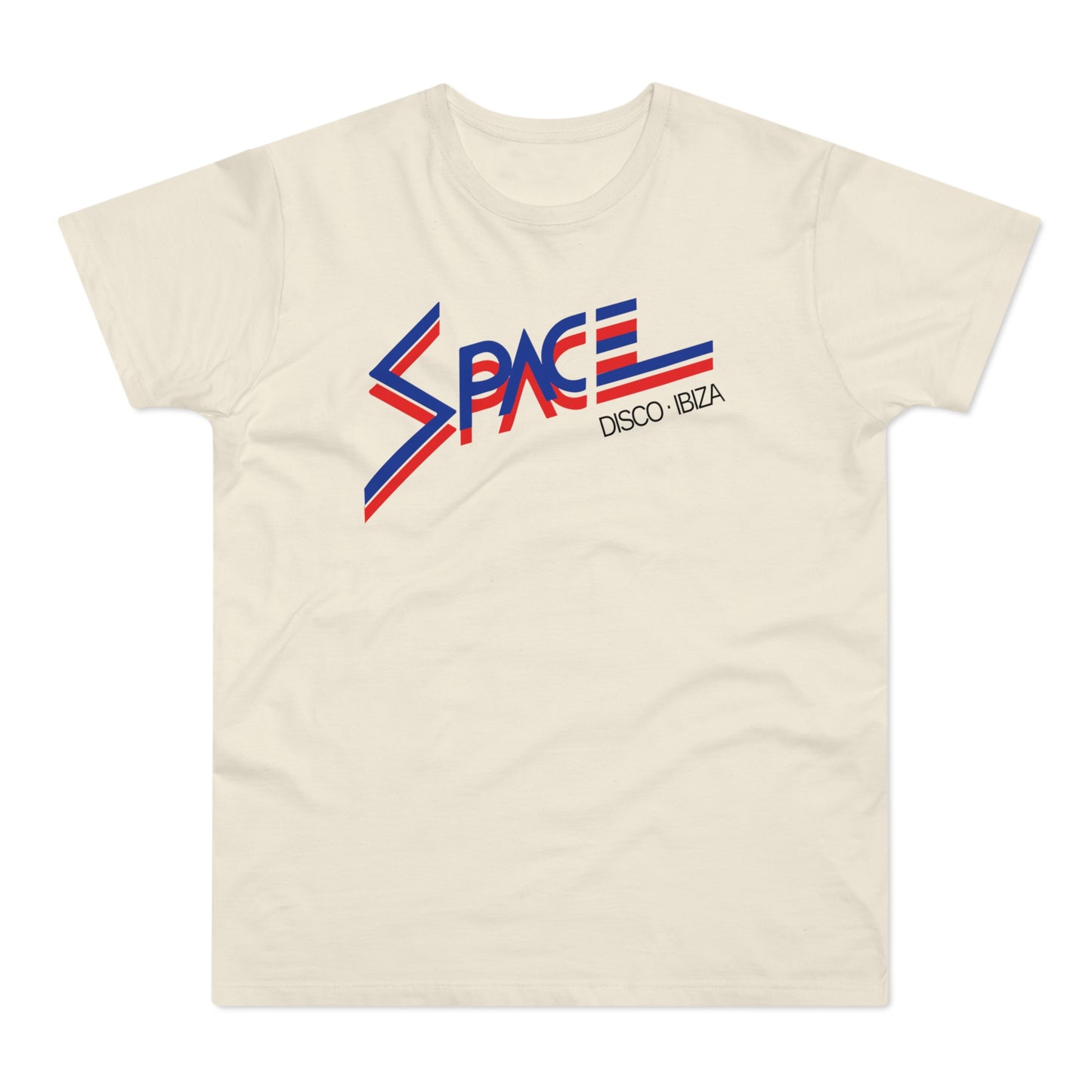 Space Disco Ibiza '87 T Shirt (Standaard Gewicht)