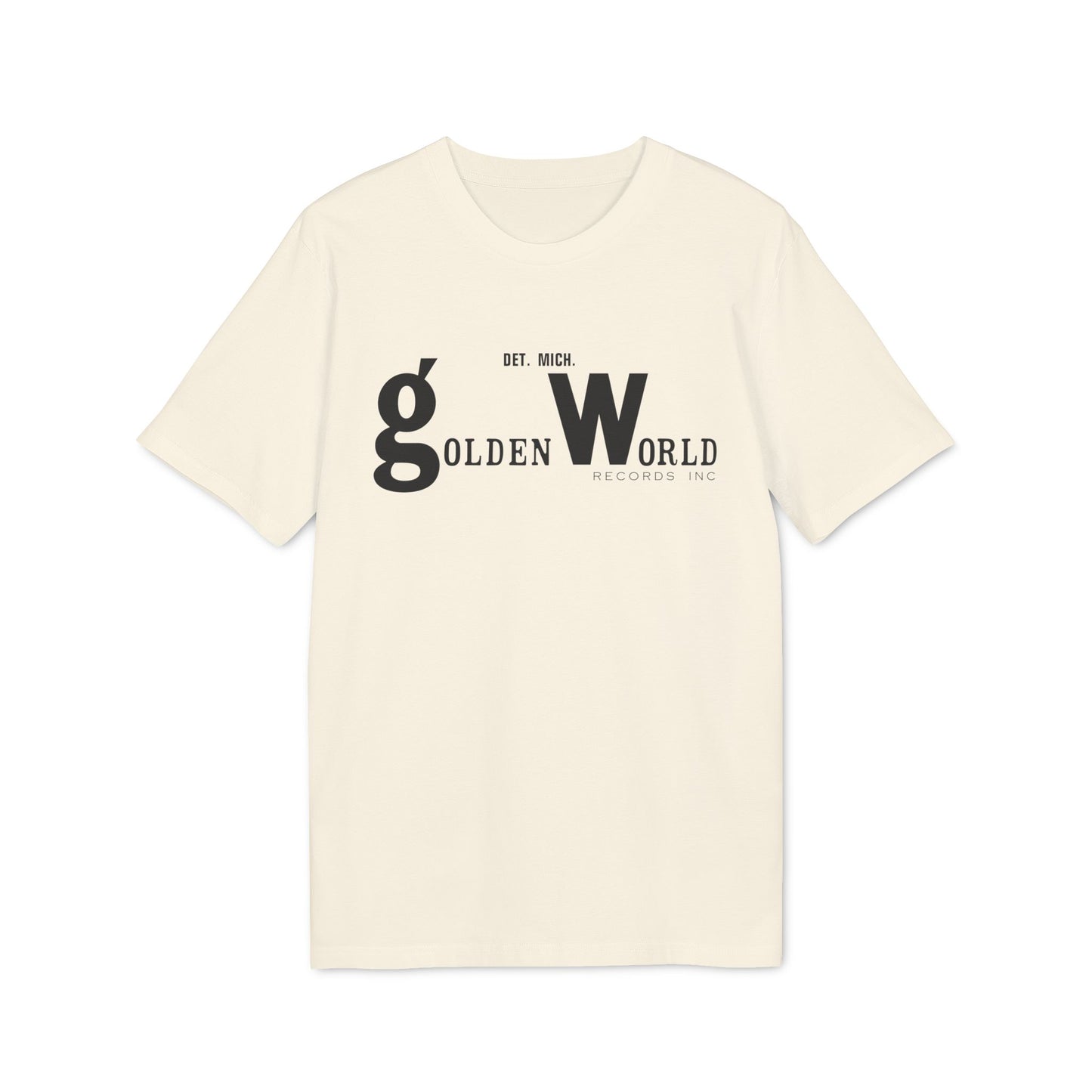 Golden World Records T Shirt (Premium Biologisch)