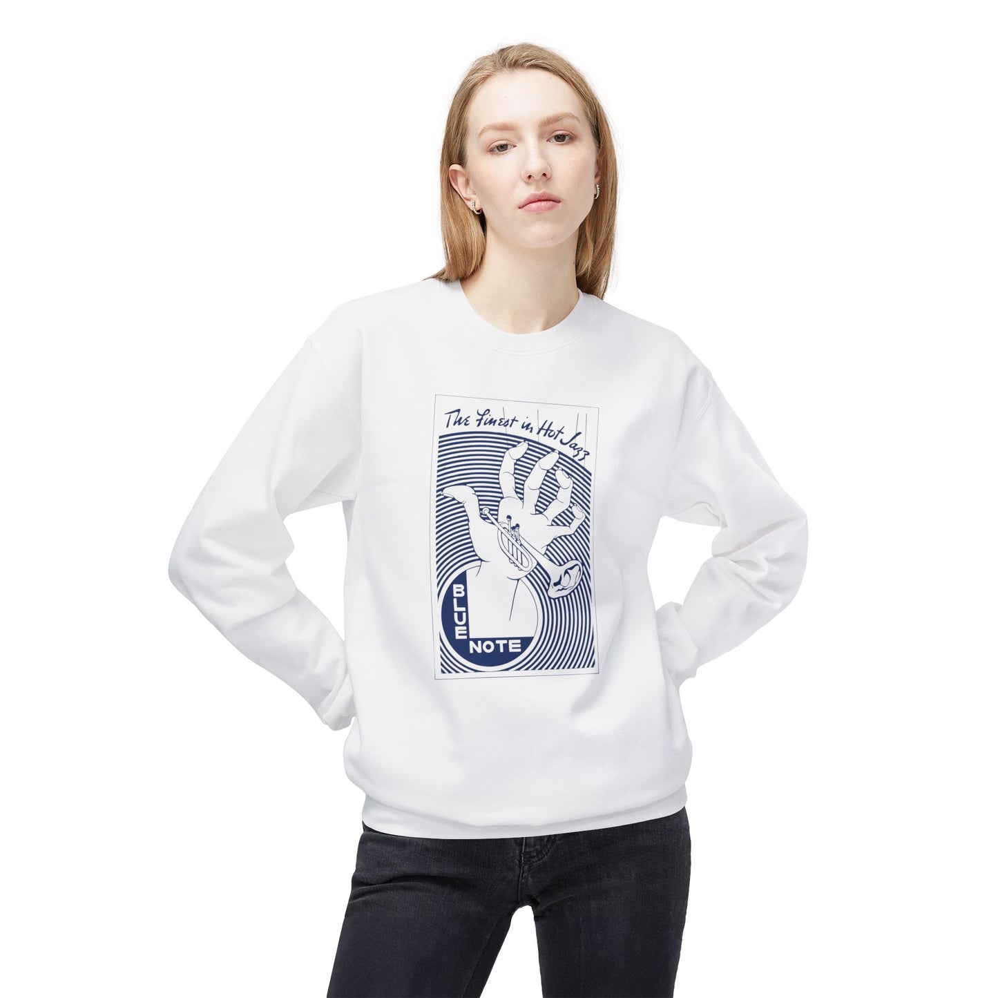Finest In Hot Jazz Blue Note Records Sweatshirt