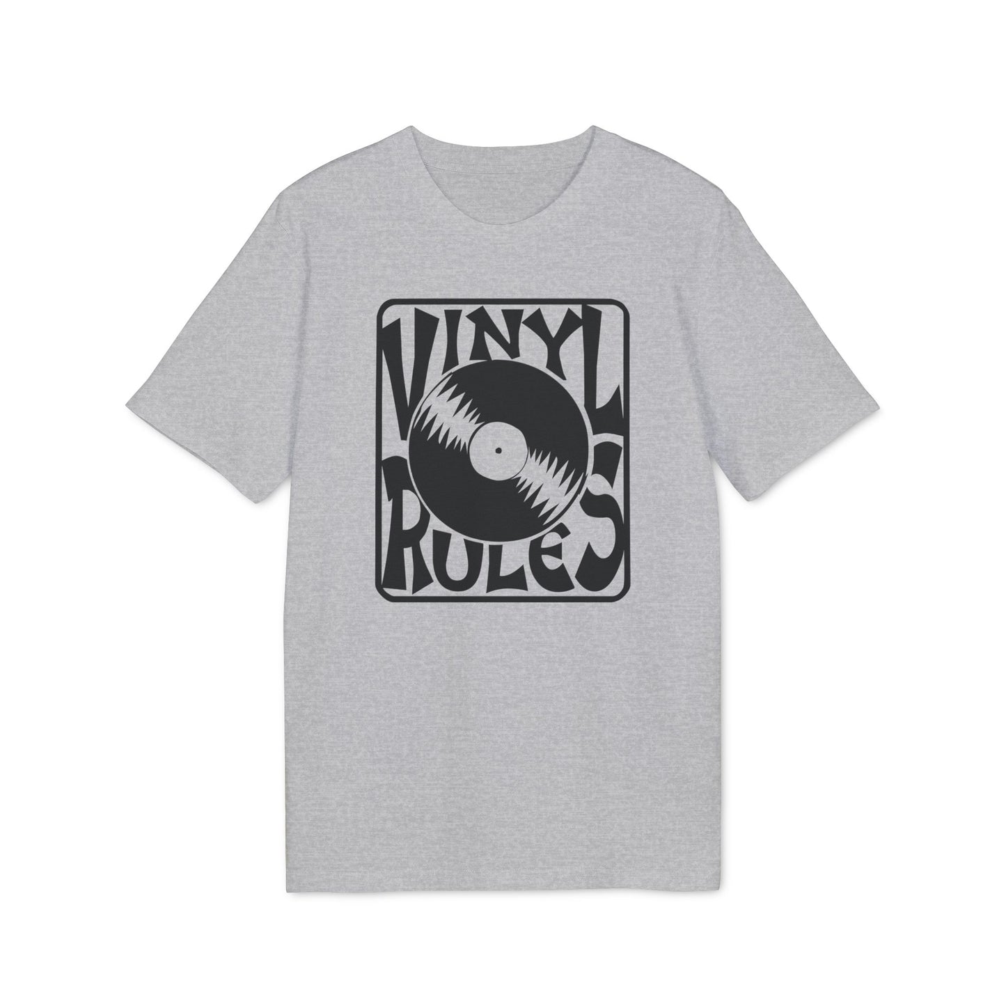 Vinyl Rules T Shirt (Premium Biologisch)