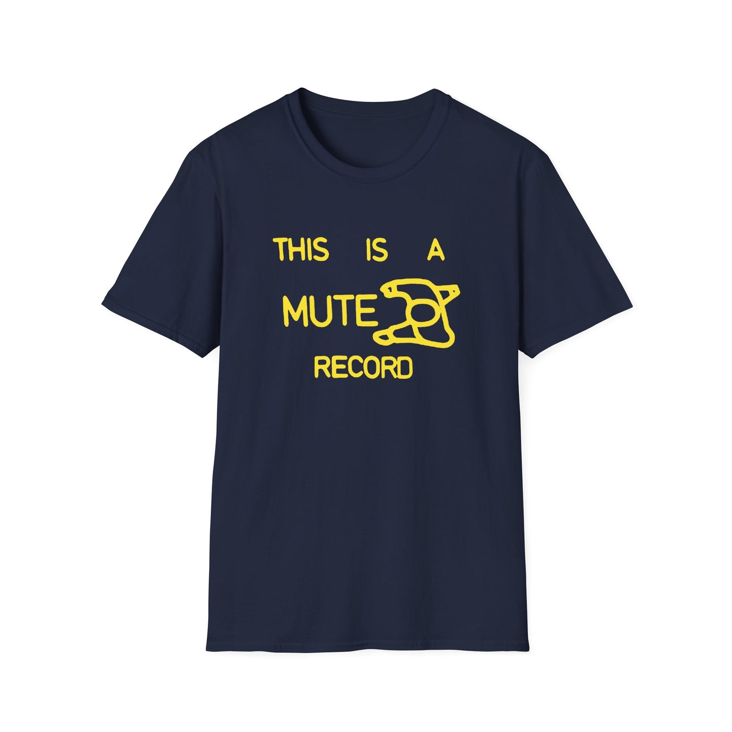 This Is A Mute Record T Shirt (L) - BLACK FRIDAY - NOG SLECHTS 1 STUK – 50% KORTING