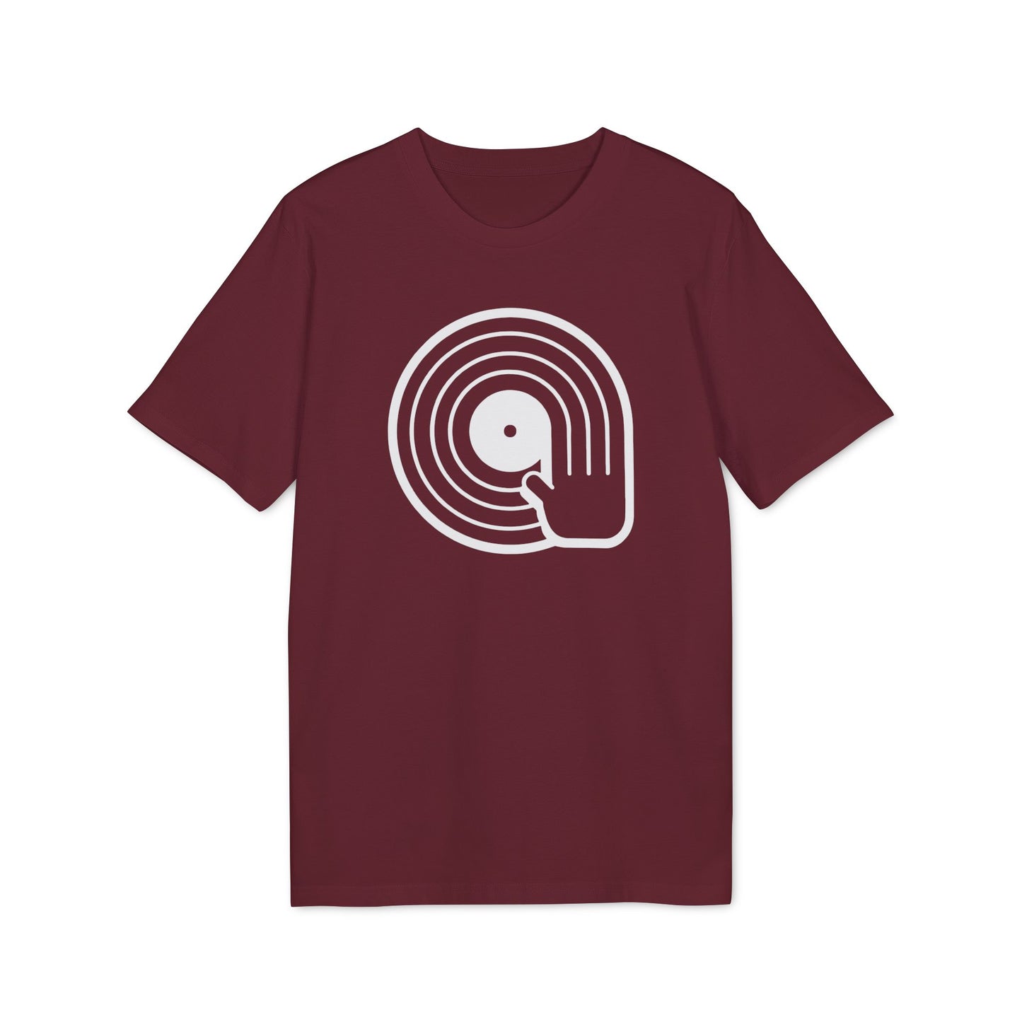 Vinyl Scratching T Shirt (Premium Biologisch)