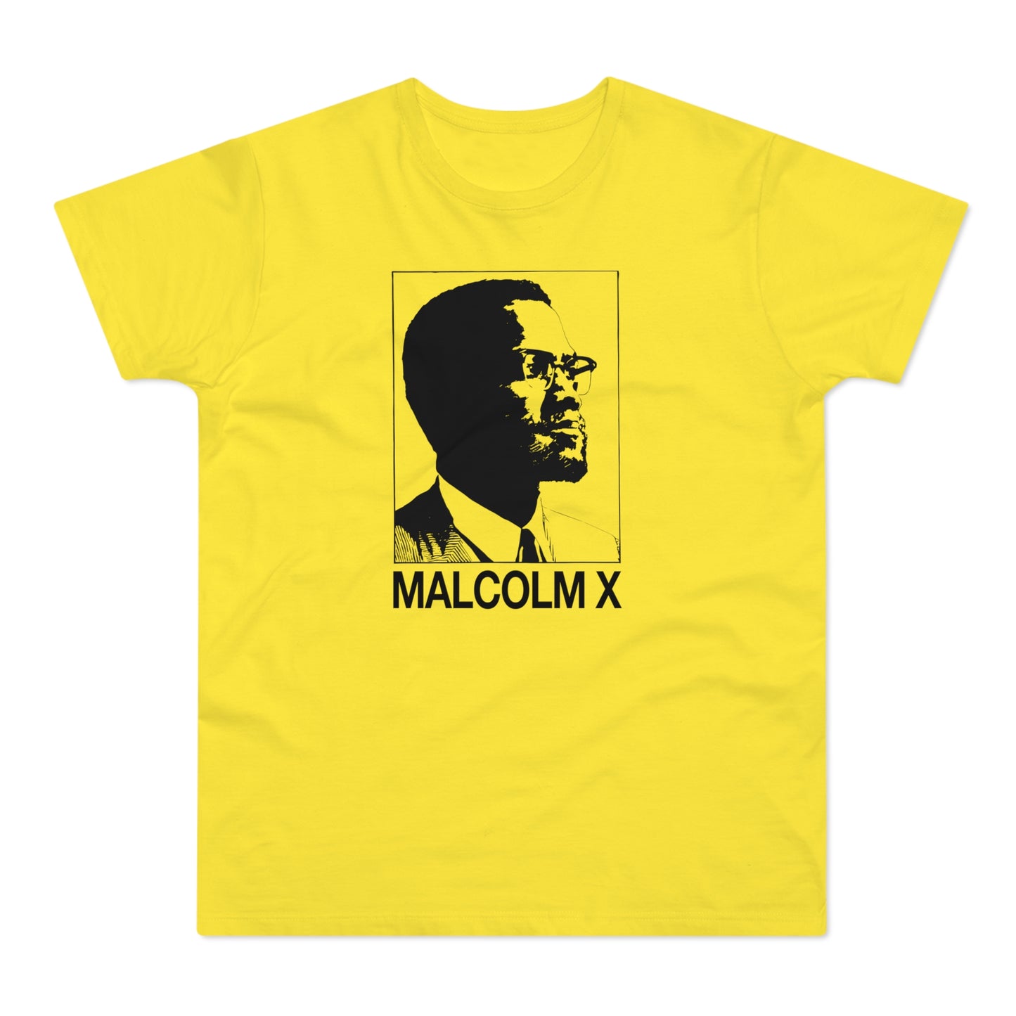 Malcolm X T Shirt (Standaard Gewicht)