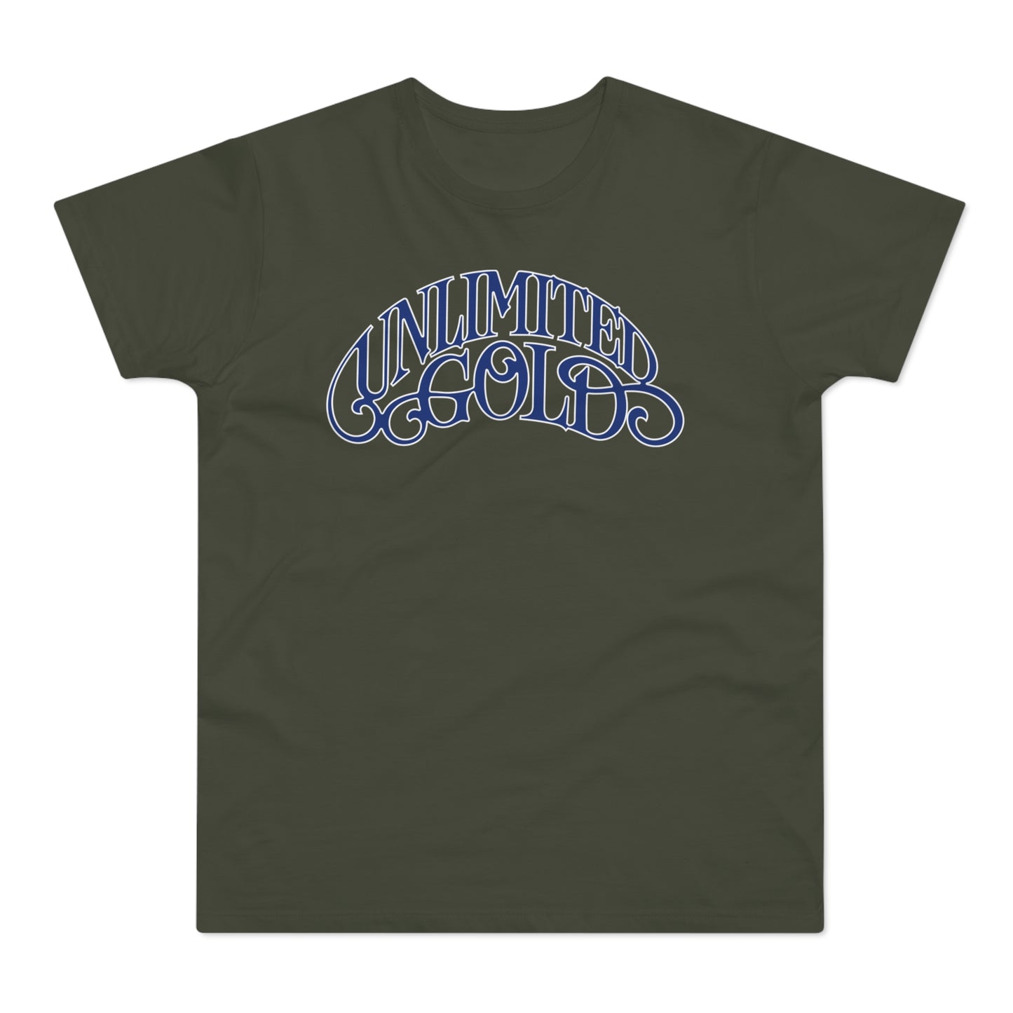 Barry White Unlimited Gold T Shirt (Standaard Gewicht)