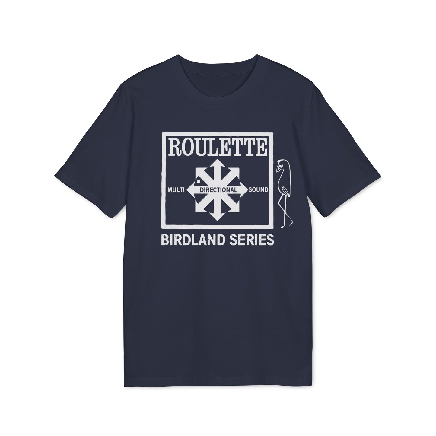 Roulette Records Birdland Series T Shirt (Premium Biologisch)