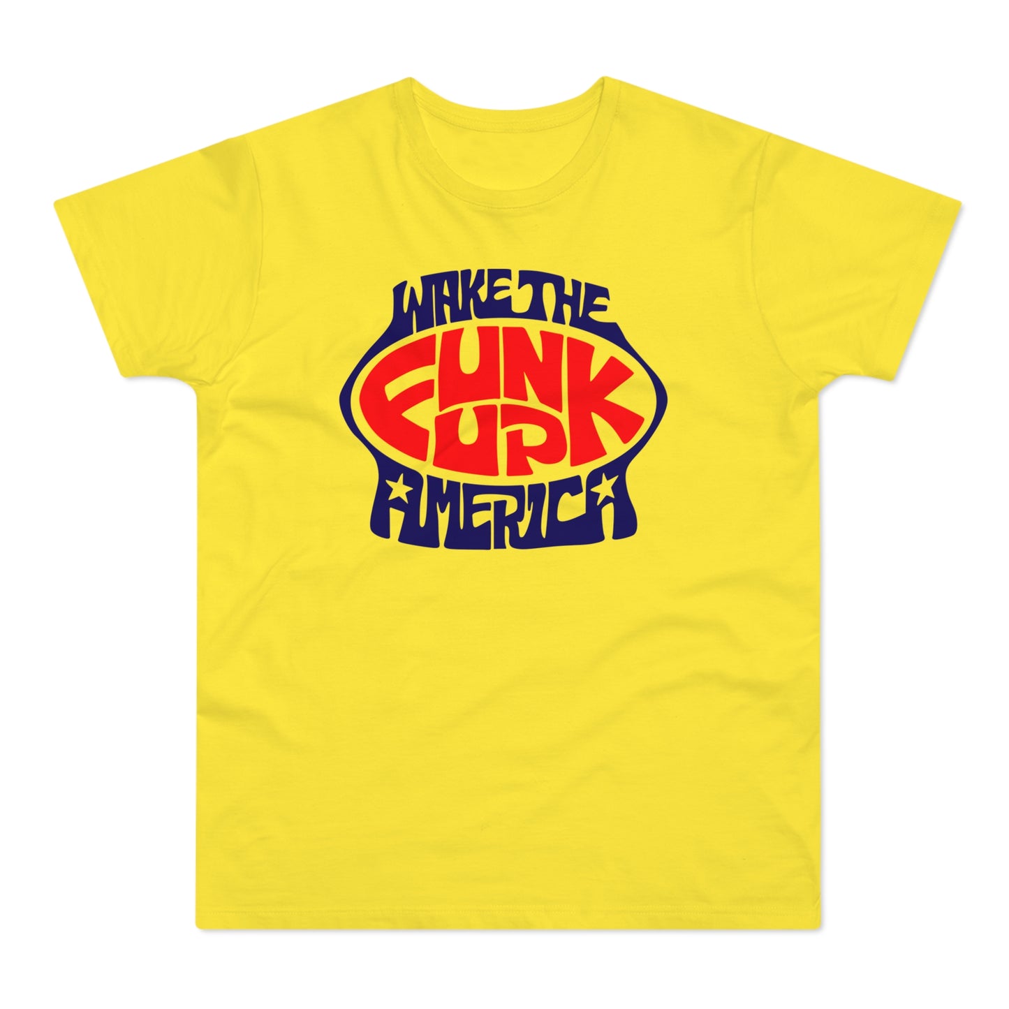 Wake The Funk Up T Shirt (Standaard Gewicht)